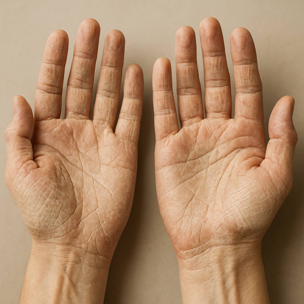 Суха шкіра на руках: причини і що робити
