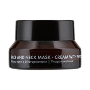 Mask with phytohormones, ceramides moisturizes, improves skin elasticity, antioxidant, shea oil, wheat germ, vitamins F and A, kelp extract, pomegranate, extracts of almonds, olives, flax, cucumber