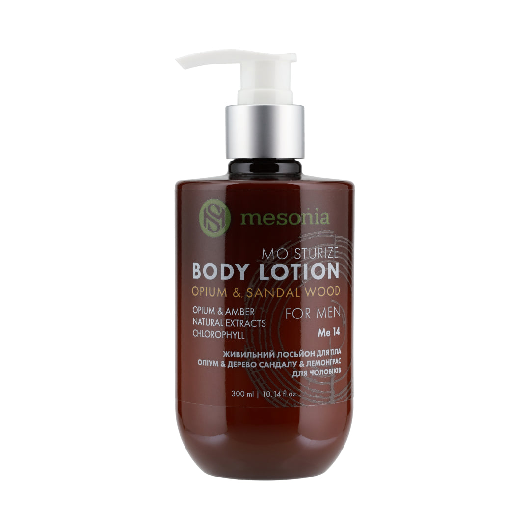 Body Lotion Light Opium&Sandal Wood for Men Peptide+