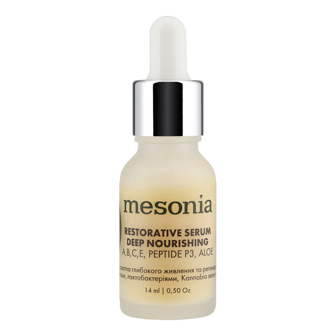 Deep nutrition and regeneration serum with vitamins, minerals, peptides and aloe