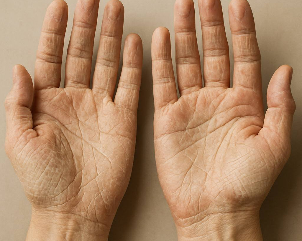 Суха шкіра на руках: причини і що робити