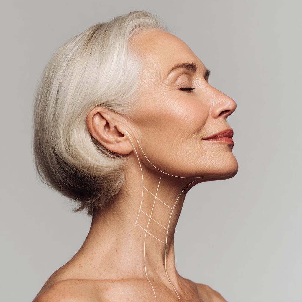 Овал обличчя та вікові зміни: що відбувається під час старіння шкіри