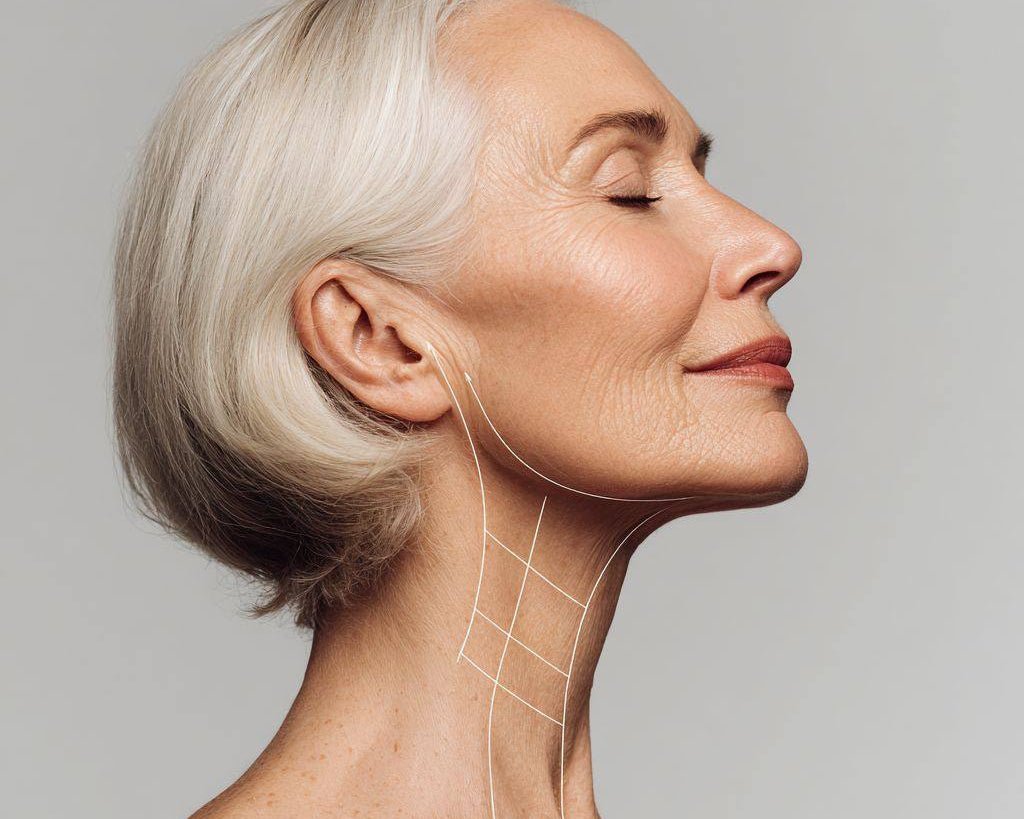 Овал обличчя та вікові зміни: що відбувається під час старіння шкіри