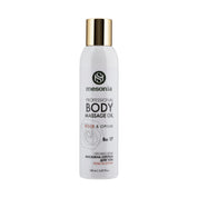 Body massage oil Rose and Opium Balanced PhytoSystem of skin regeneration and nutrition, aromatherapy Nature Oil &amp; Phyto Extracts, Silver-enriched