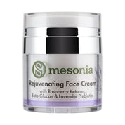 Rejuvenating cream with raspberry ketones, beta-glucan, lavender prebiotics