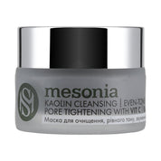 Mask for cleansing, even tone, narrowing pores with Kaolin, vitamin C and Bamboo charcoal