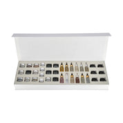 Set of 37 miniatures for the selfcare: Cleansing, Moisturizing, Regenerating, Nourishing the skin: Peels, Balms, Creams, Masks, Serums