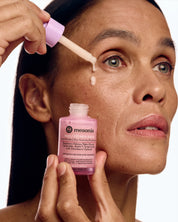 Сироватка від мімічних зморшок для обличчя і шкіри навколо очей, з кетонами малини, пребіотиками, Глюкан Форте, церамідним комплексом