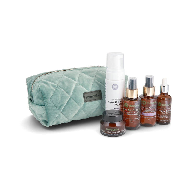 Set04: Professional skincare set with Aloe complex for daily care of atopic skin