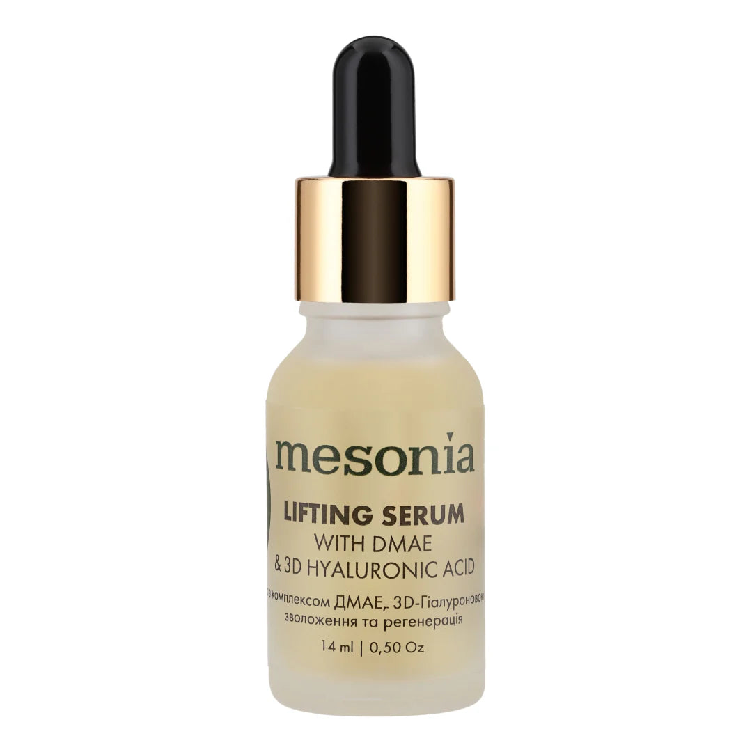 Lifting serum with DMAE, 3D-Hyaluronic acid, moisturizing and regeneration