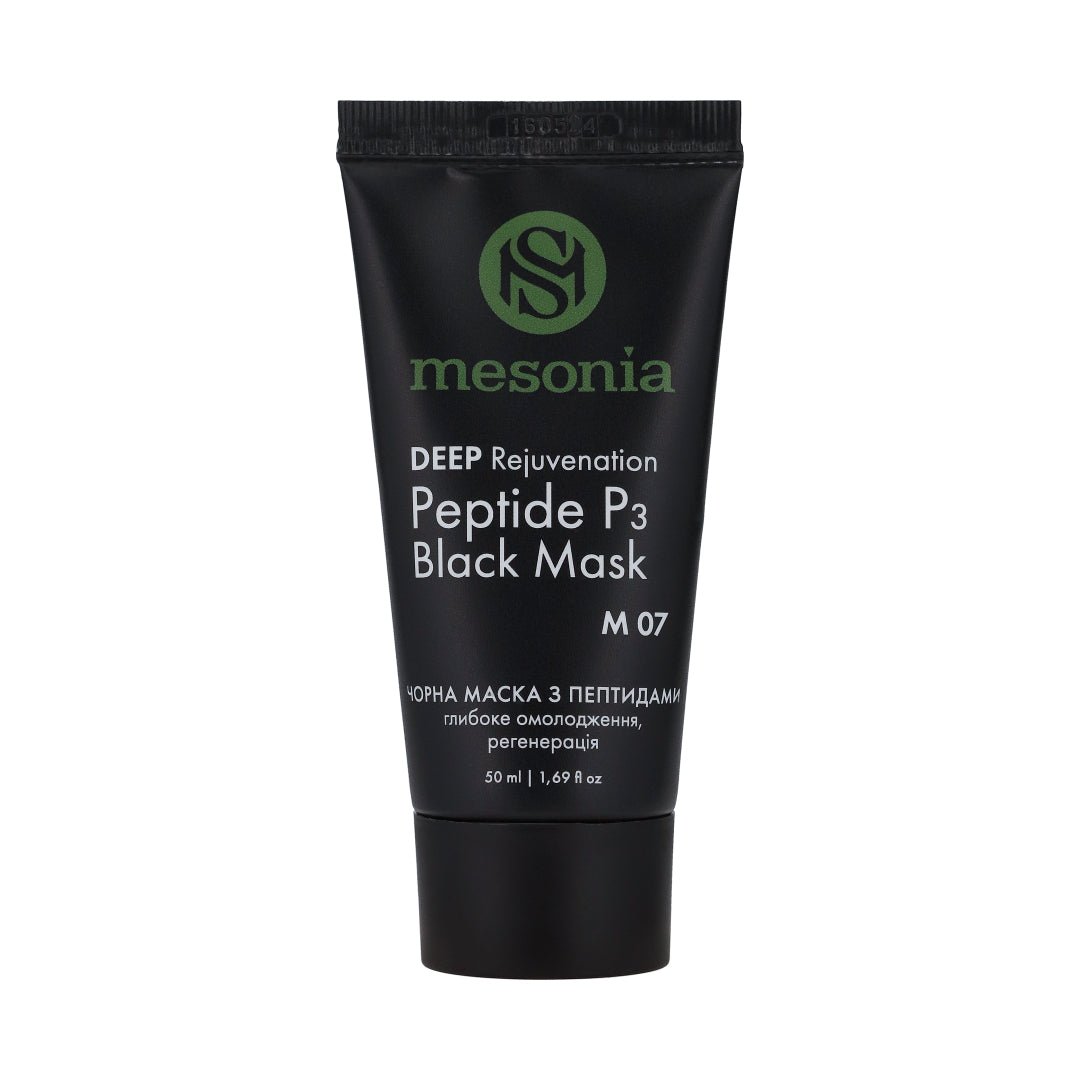 Black Mask Deep Rejuvenation with Peptide Complex, Sea Mud
