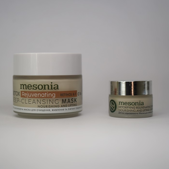 Detoxifying Rejuvenating Deep-Cleansing Mask Nourishing and Lifting Green Tea with Vit A&Е