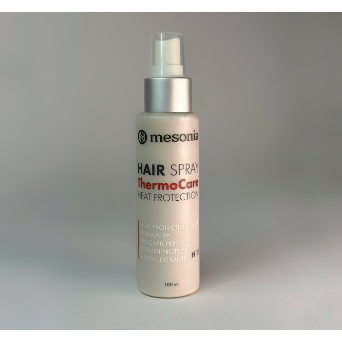 Спрей-термозахист для волосся з амінокислотами шовку,  ніацинамідами з розкішним ароматом