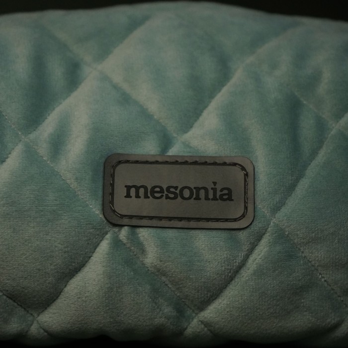 Брендова стильна та якісна Косметичка Velur & Armany Silk by Mesonia (23х10х13) вмістка