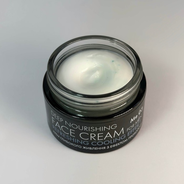 Deep Nourishing Face Cream for Men with a Refreshing Cooling Effect
